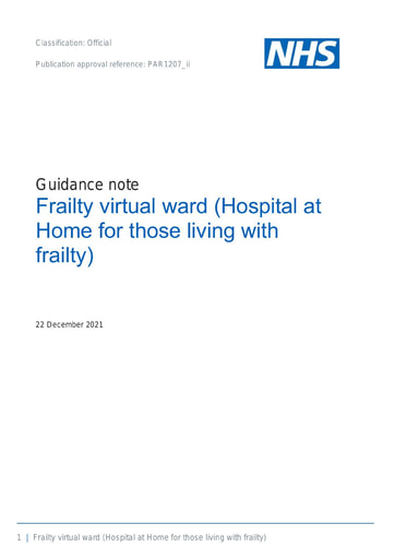 B1207 ii Guidance Note Frailty virtual ward 221221