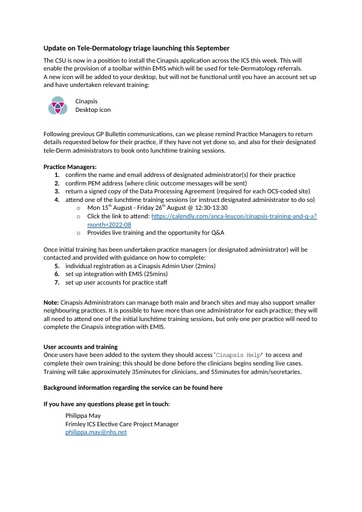 Derm Launch GP Comms 18Aug22