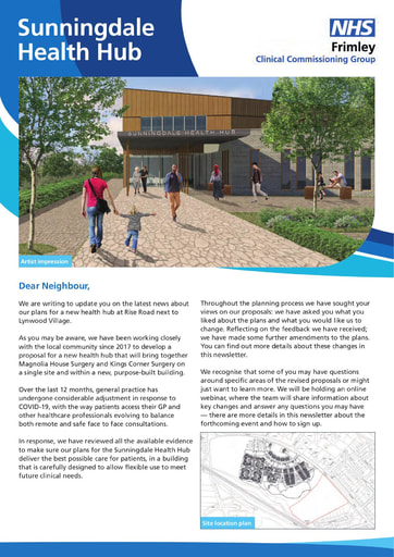 NHS Sunningdale Health Hub