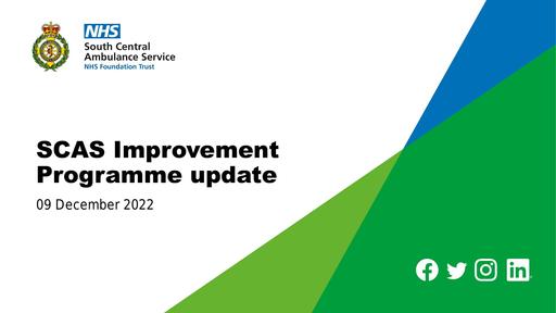 SCAS Improvement programme briefing 09Dec2022 ext