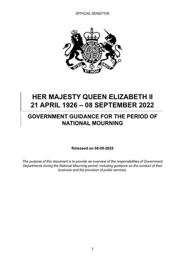 2022 09 08 Government Mourning Guidance