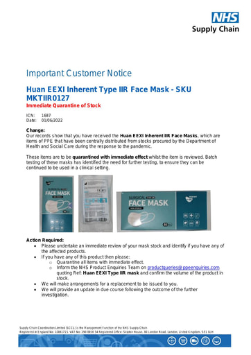 1687 ICN Huan XXEI Face Mask 01 June 2022