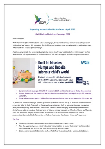 IIUT GP bulletin MMR 29 3 22