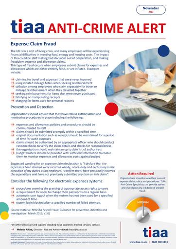 2022 11 Expense Claim