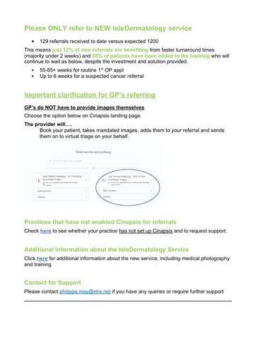 GP Bulletin 26Oct22 SUPPORTING