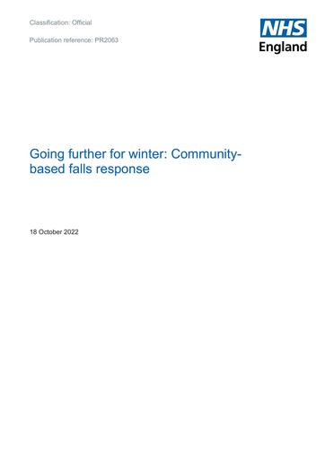 BW2063 Going further for winter Community based falls response October 2022