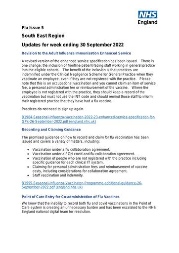 20220930 SE Flu Update Issue 5