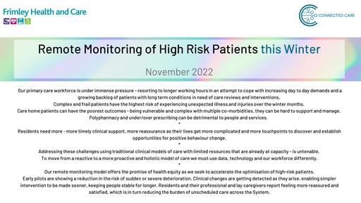 Frimley ICB Remote Monitoring Winter Briefing Pack v1 0