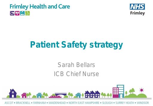 8 Patient safety