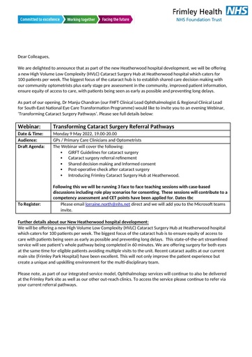 Webinar Ophthalmology Heatherwood (003)