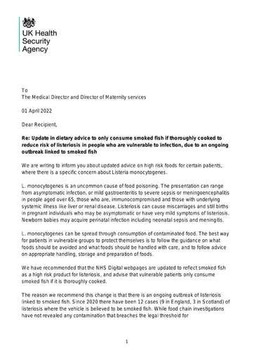 2022 04 04 Letter to the NHS v2 0 FINAL