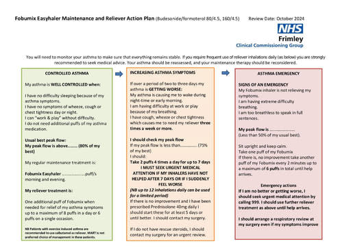 MART action plan - Fobumix