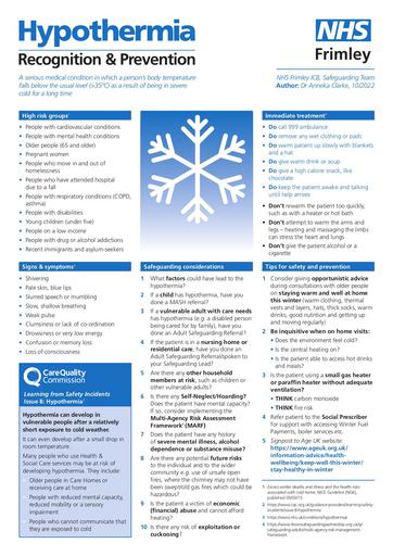 New PHL NHS HYPOTHERMIA DOC 11